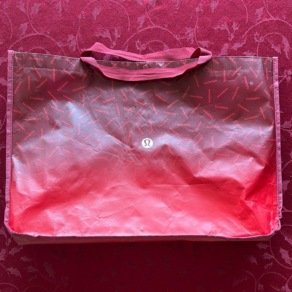 Lululemon Athletica Red Tote Bag for Everyday Elegance